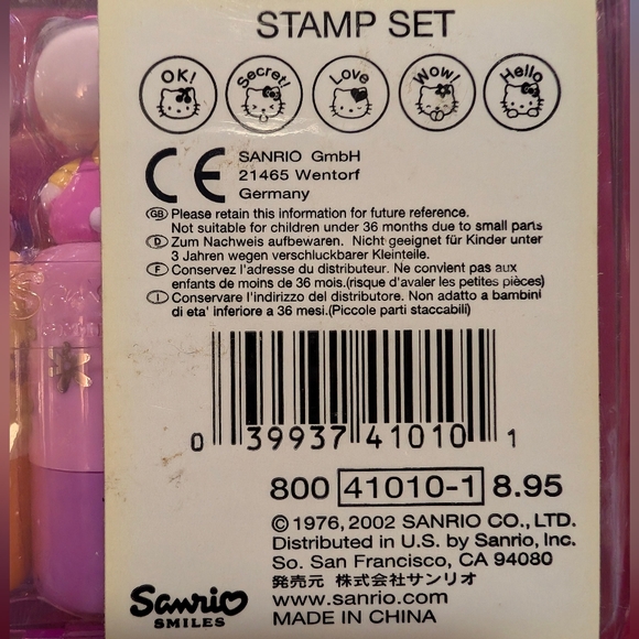 Hello Kitty stamp set - Picture 2 of 3